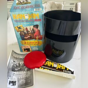 Kan Jam Tabletop Mini Disc Game Event Party Indoor Outdoor Fun with Box